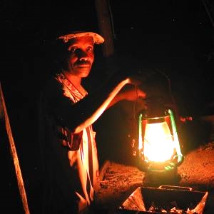 Primo with lantern